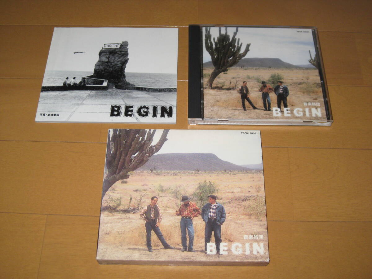 初回盤 音楽旅団 BEGIN ビギン TECN-28021 1990年作品 デビューアルバム ♪恋しくて拍卖