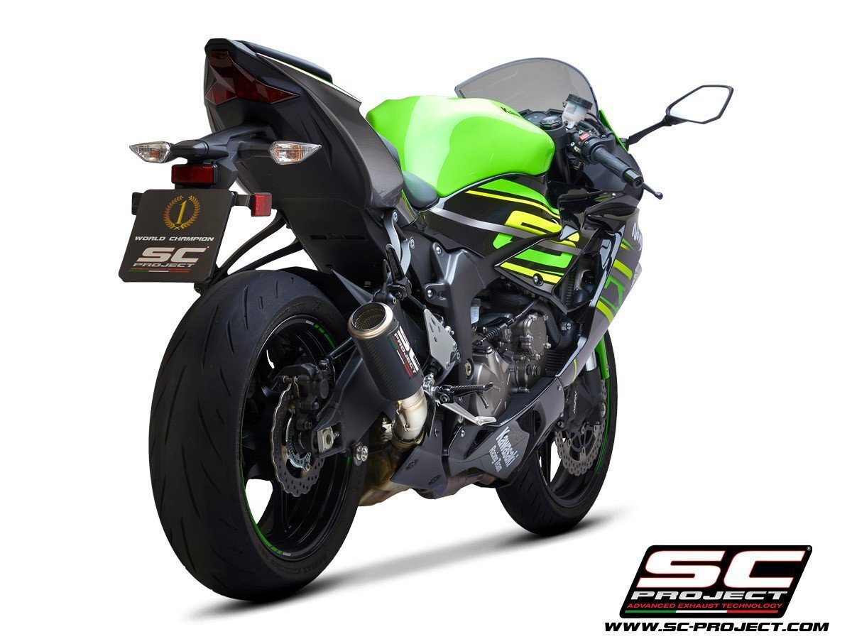 【国内在庫】SC-PROJECT SCプロジェクト CR-T スリップオンサイレンサー&フルチタンリンクパイプ NINJA ZX-6R 636 '13-17 マフラー拍卖