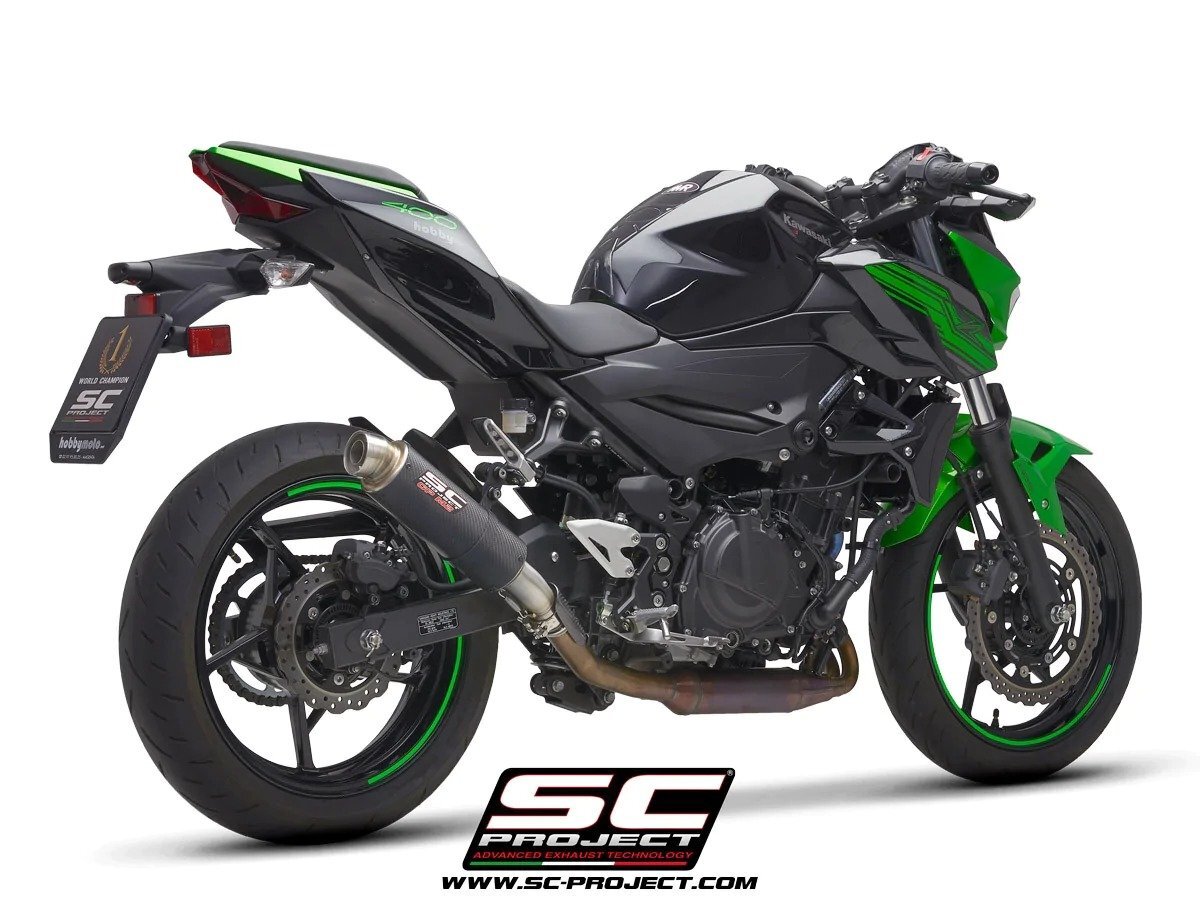 【国内在庫】SC-PROJECT SCプロジェクト GPM2 スリップオンサイレンサー (消音バッフル付属) Z 400 '19-22 KAWASAKI カワサキ マフラー ★拍卖