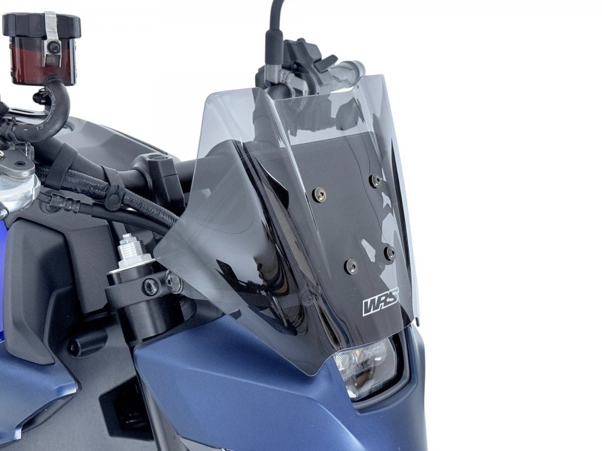 【国内在庫】WRS YAMAHA ヤマハ MT-09 2024-2025 スポーツタイプ ダークスモーク ウインドスクリーン カスタムパーツ拍卖