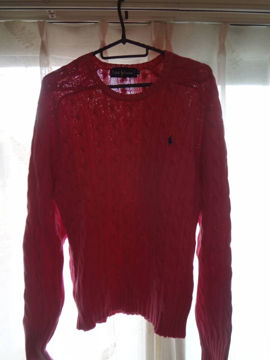 RALPH LAUREN ラルフローレン メンズ 丸首セーター「M」拍卖