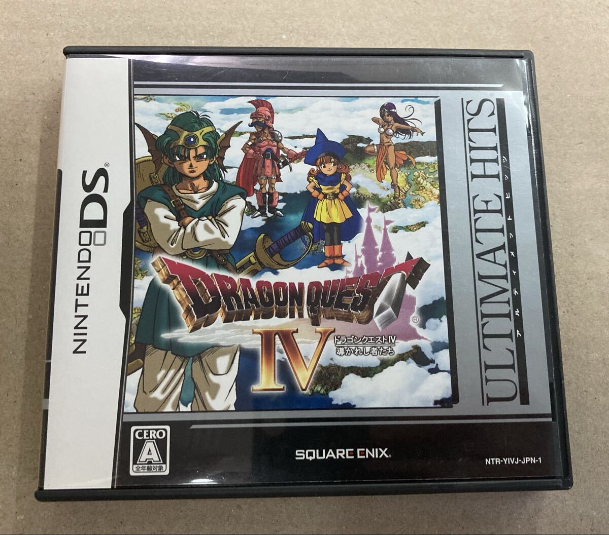 送料無料 ニンテンドーDS ドラゴンクエスト4 導かれし者たち アルティメットヒッツ ドラゴンクエストⅣ 中古 美品 動作品拍卖