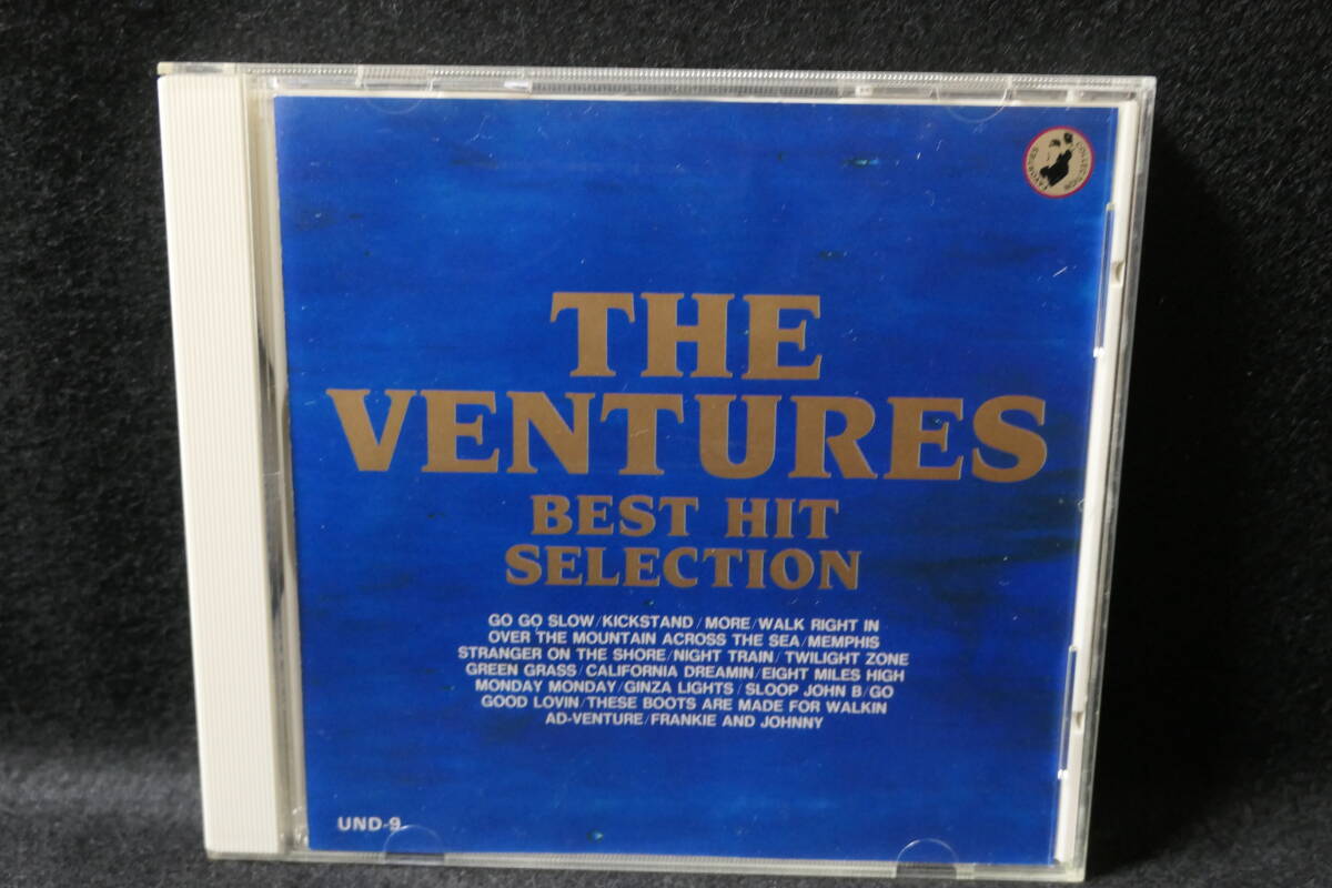 【中古CD】 ザ・ベンチャーズ THE VENTURES / ベスト・ヒット・セレクション / UND-9 メンフィス 夢のカリフォルニア グリーン・グラス拍卖
