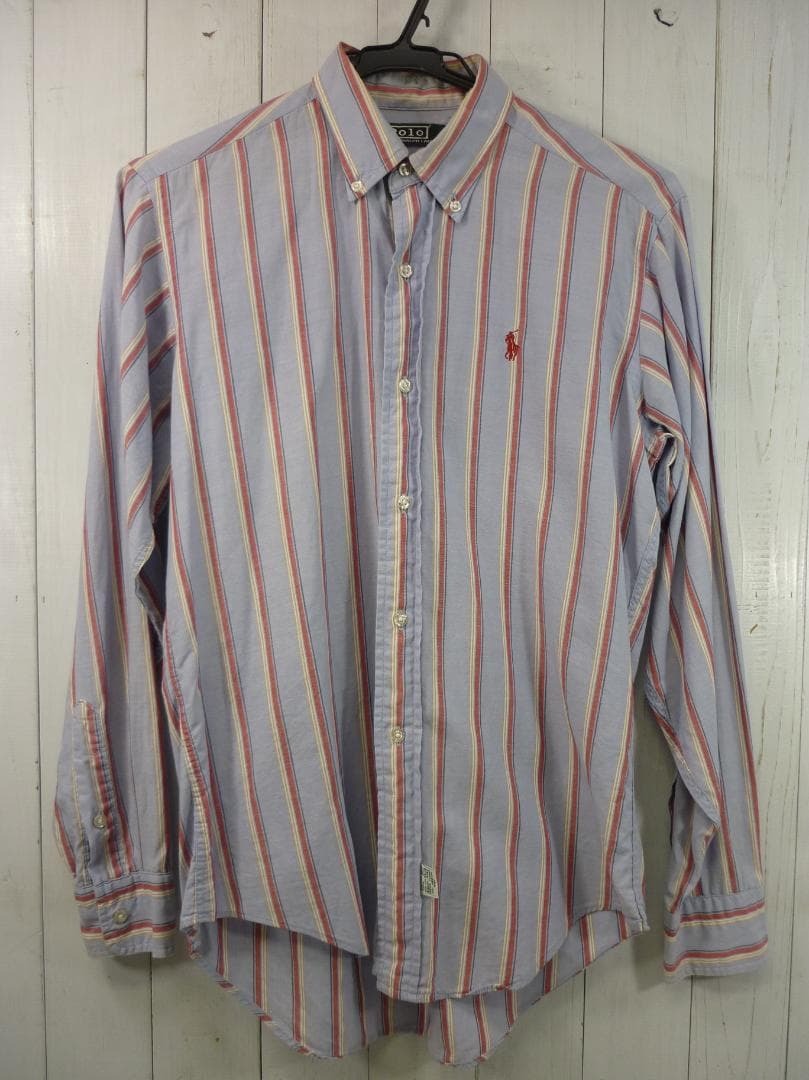 Polo by Ralph Lauren ポロバイラルフローレン メンズ 長袖シャツ サイズ18 USED 古着 Y20957拍卖