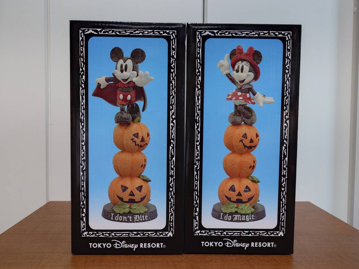 ディズニー フィギュアリン 2013 ハロウィン ミッキー&ミニー 拍卖