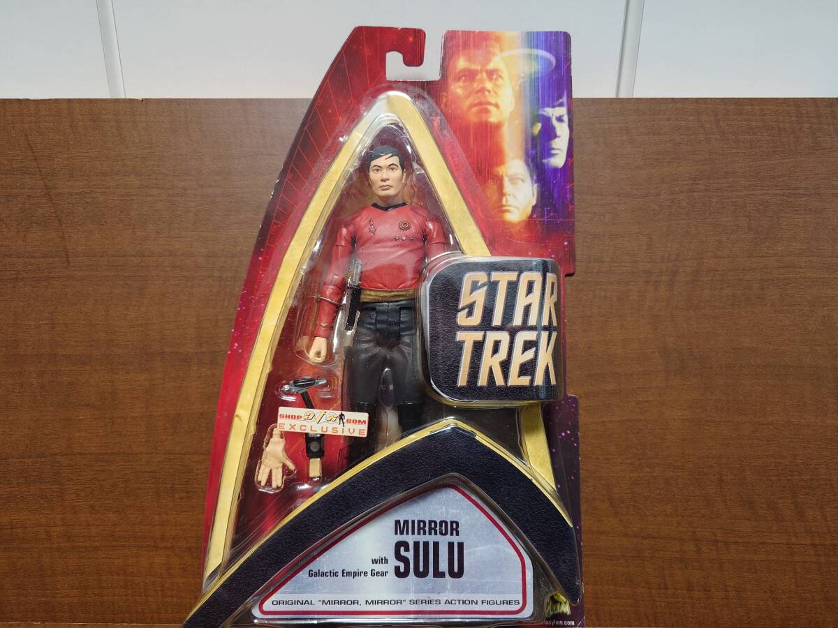 スタートレック フィギュア スールー (イオン嵐の恐怖) 7インチフィギュア (アートアサイラム)拍卖