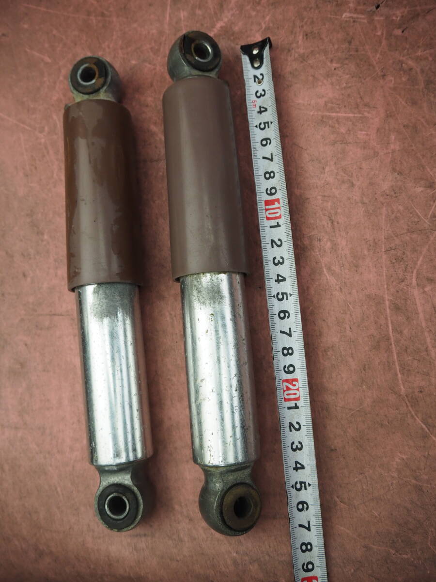 (1台分解) 希少な茶色 !! ストロークOK  スーパーカブ105 純正 サスペンション ショック サス C105 ( c65 c90 c100 c102 ) 80WaaX13拍卖