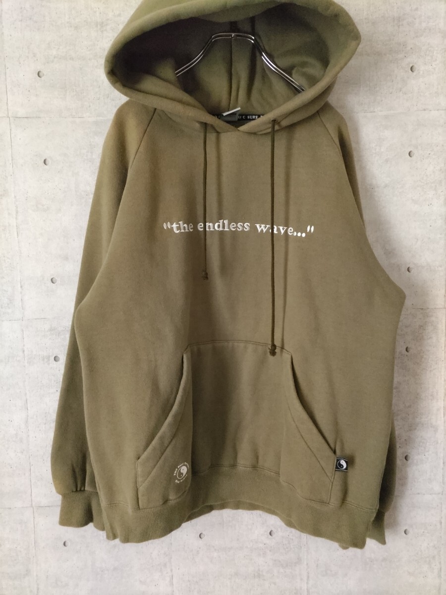 T&C SURF DESIGNS パーカー カーキ M スウェットパーカー トップス 古着拍卖