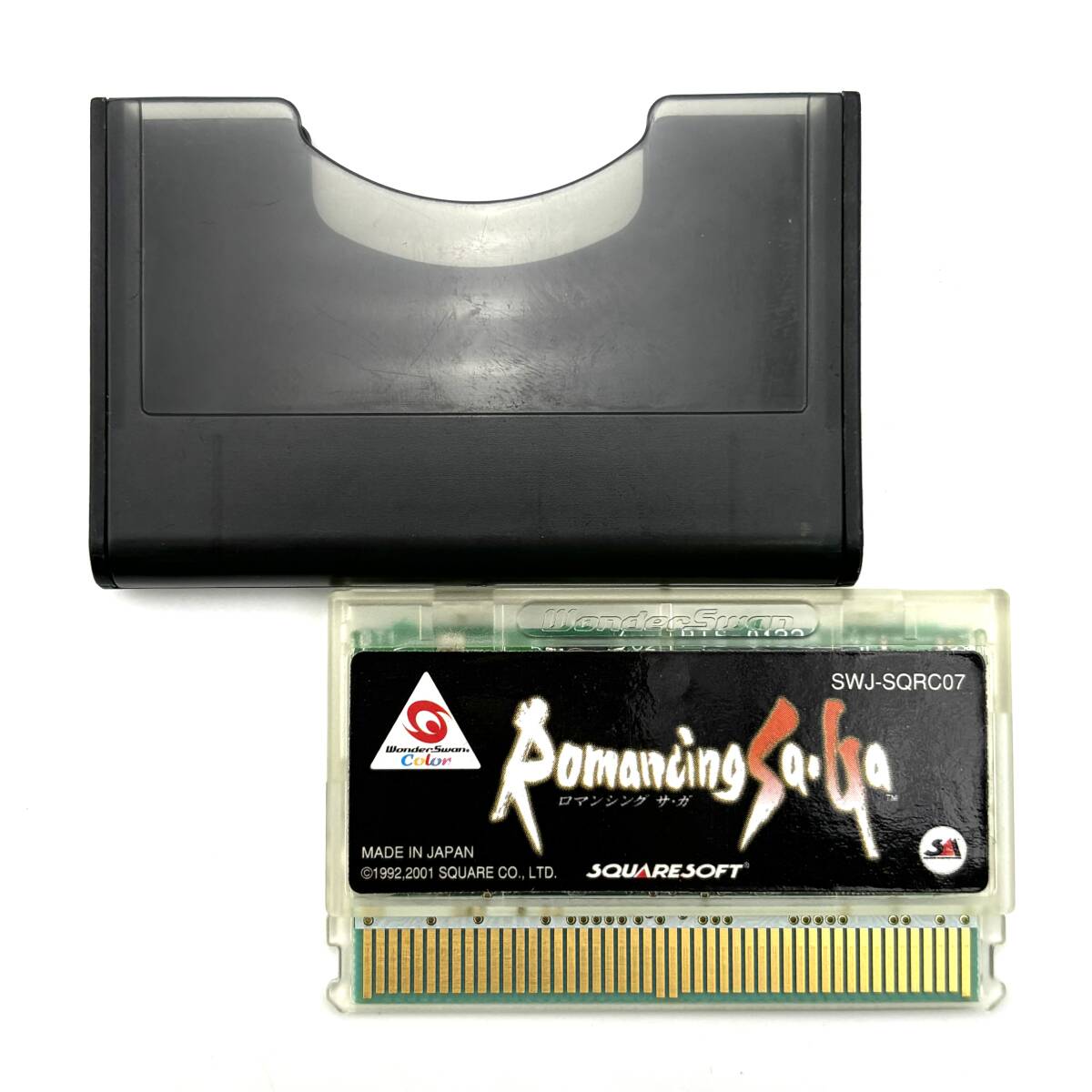 ジャンク『Wonder Swan ワンダースワン Eomancing Sa・Ga ロマンシング サ・ガ ゲームソフトのみ』動作未確認 現状品 D-6086拍卖