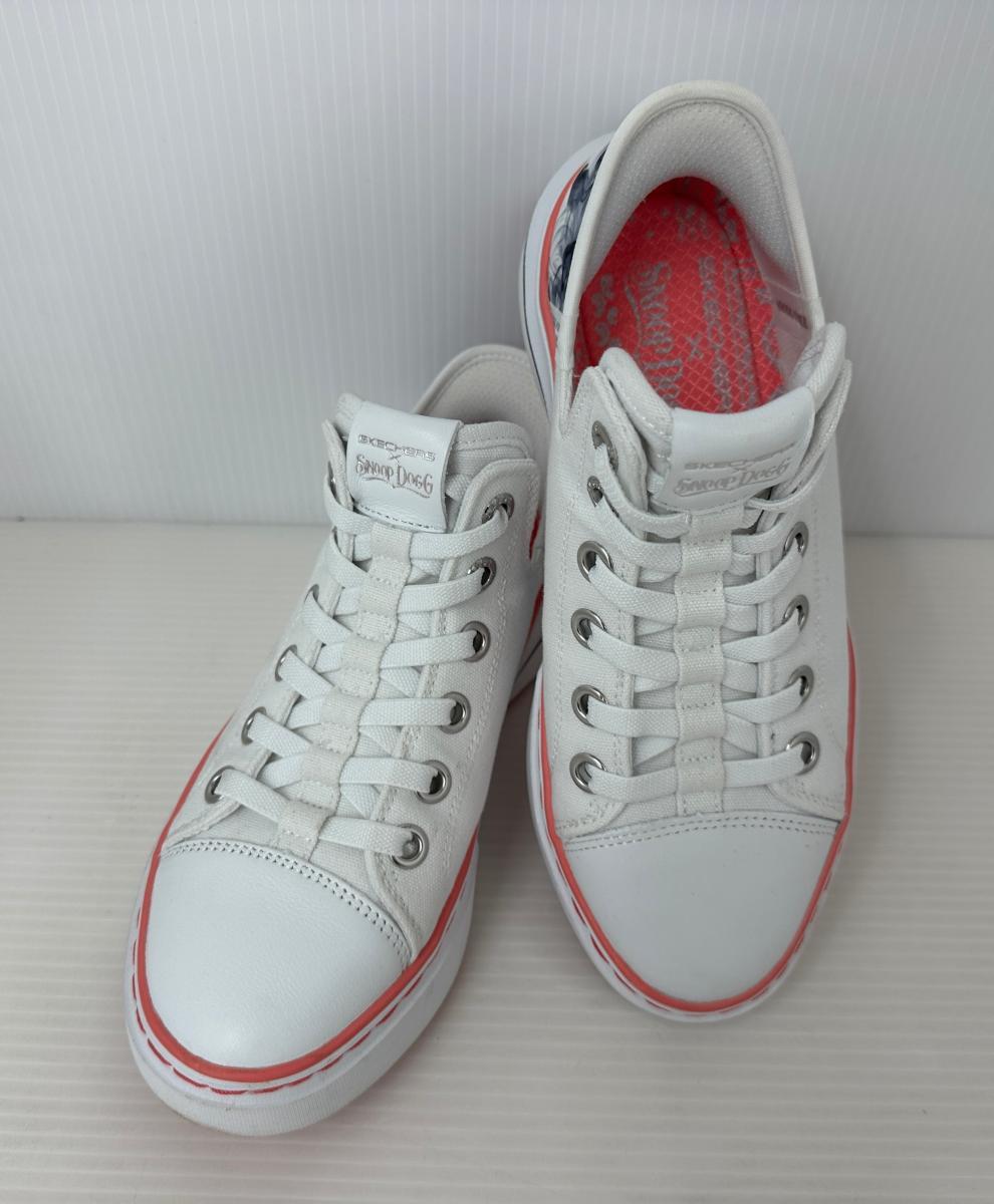 【ハッピー】SKECHERS×SNOOPDOGG スケッチャーズ×スヌープドッグ コラボスニーカー スヌープ・ワン 22.5cm (2510091)拍卖