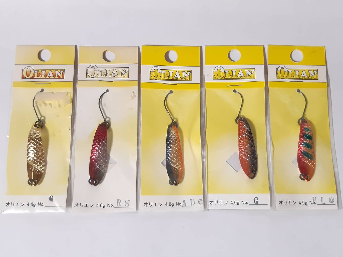 新品 アングラーズシステム オリエン エリア 4.0g ◆5個セット◆ OLIAN拍卖