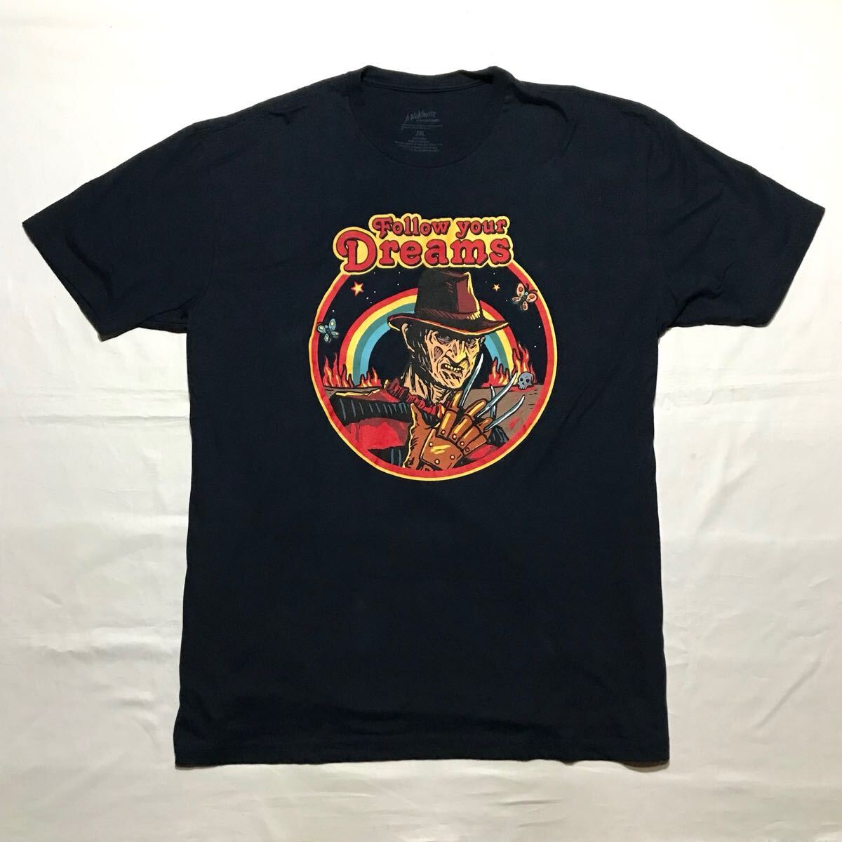Movie Tee【エルム街の悪夢/Follow Your Dreams】サイズXXL/A NIGHTMARE ON ELM STREET/フレディ/ホラー拍卖