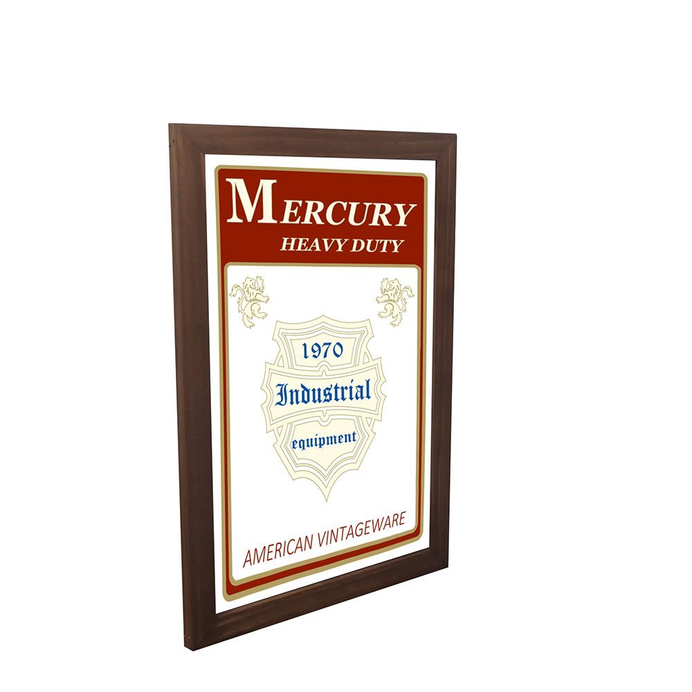 【MERCURY・マーキュリー】※《パブミラー 縦型/AMERICAN VINTAGEWARE》 アメリカン雑貨 ヴィンテージ拍卖