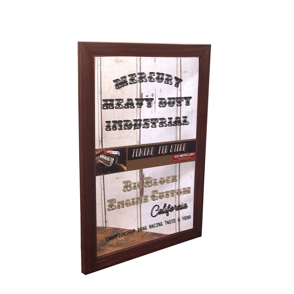 【MERCURY・マーキュリー】※《パブミラー 縦型/Big Block Engine Custom》 アメリカン雑貨 ヴィンテージ拍卖