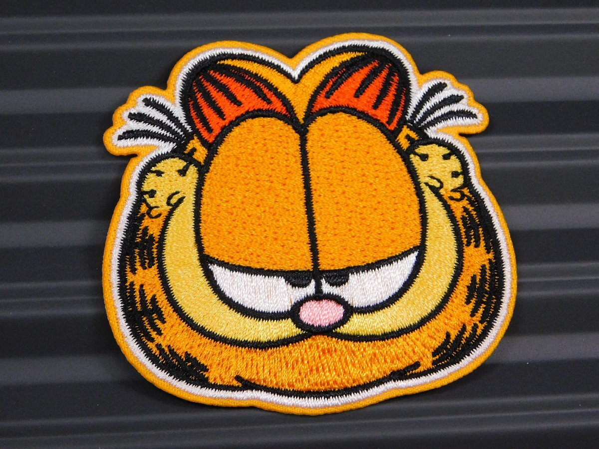 ◆送料\110◆【GARFIELD・ガーフィールド①】※《アイロン刺繍ワッペン》 アメリカン雑貨 刺繍ワッペン アイロンワッペン拍卖
