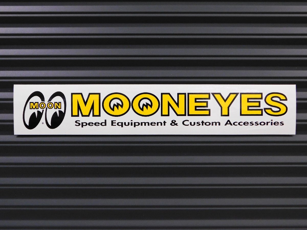 ◆送料\140◆【MOONEYES・ムーンアイズ】《バンパーステッカー》 DM070 サイズ50×280mm拍卖
