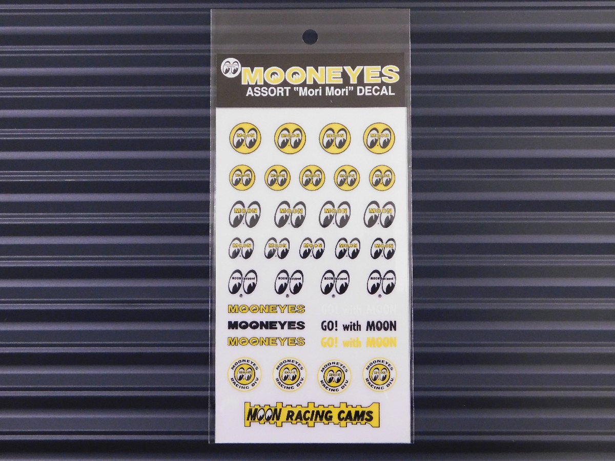 ◆送料\110◆【MOONEYES・ムーンアイズ】※《MOONアソート転写シールセット》 DM067 転写式 ステッカー拍卖
