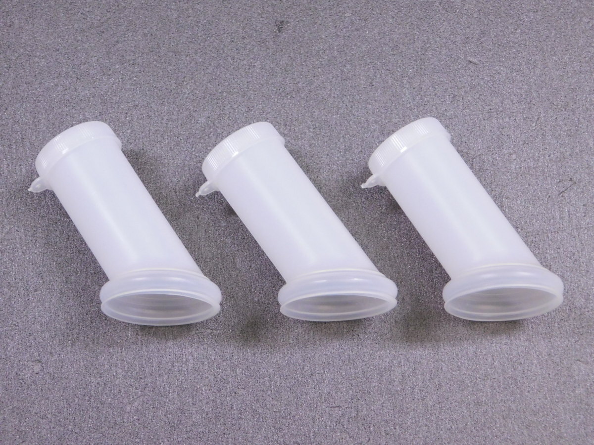 【ポリ給油ノズル×3個】 口サイズφ40mm用・ペール缶/一斗缶 ※ オイル・シンナー・シリコンオフ等の小分け作業拍卖