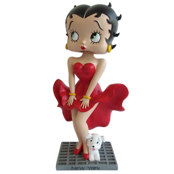 ◆送料無料◆【Betty Boop・ベティちゃん】※《ボブリング・ニューヨーク》 BB-008 アメリカン雑貨 フィギュア ボビングヘッド拍卖