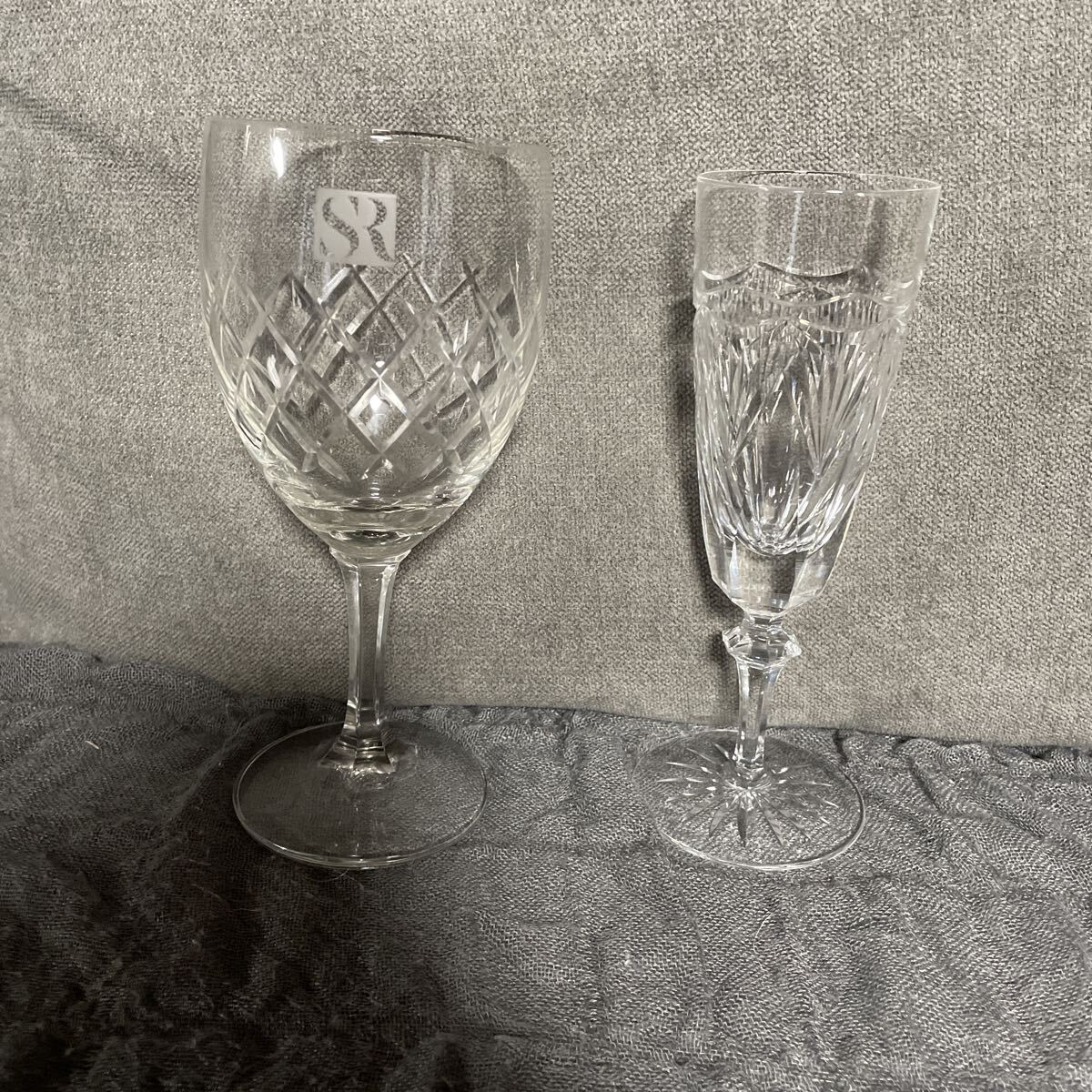 希少 ビンテージ ノリタケのシャンパングラスとツヴィーゼル ZWIESEL ワイングラス2客拍卖