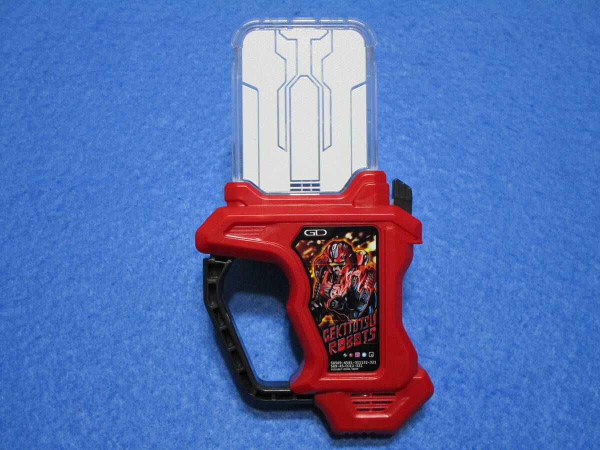 中古!即決!仮面ライダーエグゼイド DXゲキトツロボッツガシャット(DXゲーマドライバー対応)拍卖