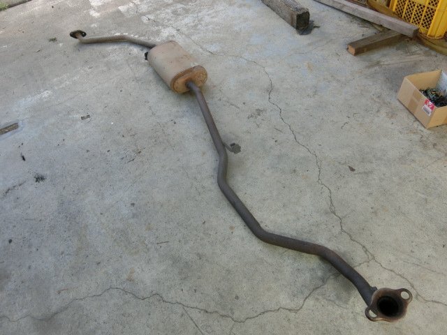 ※タント エグゼ 中間 マフラー 平成22年 DBA-L455S X 20.9万km 即決あり ii拍卖