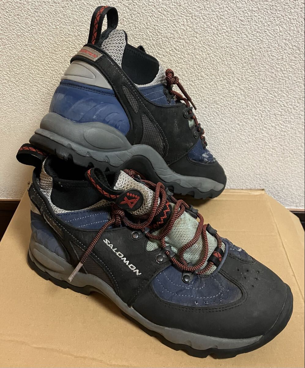 即発送 VINTAGE 中古 USED SALOMON サロモン スニーカー メンズ 9.5拍卖