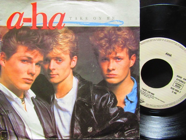【ジャケ違い/ドイツ原盤】A-HA『TAKE ON ME』 80年代/エイティーズ/80S/1980S/NEW WAVE/ニューウェーブ拍卖