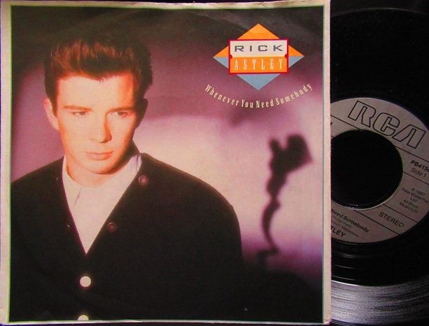 【RICK ASTLEY 大人気曲/EU原盤】リック・アストリー/80年代/エイティーズ/1980s/80s/NEW WAVE/ストック・エイトキン・ウォーターマン拍卖