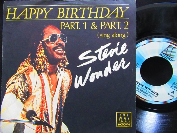 【希少フランス原盤/誕生日ソング 大人気曲】STEVIE WONDER/スティーヴィー・ワンダー/MOTOWN/モータウン/ディスコ/DISCO HAPPY BIRTHDAY拍卖