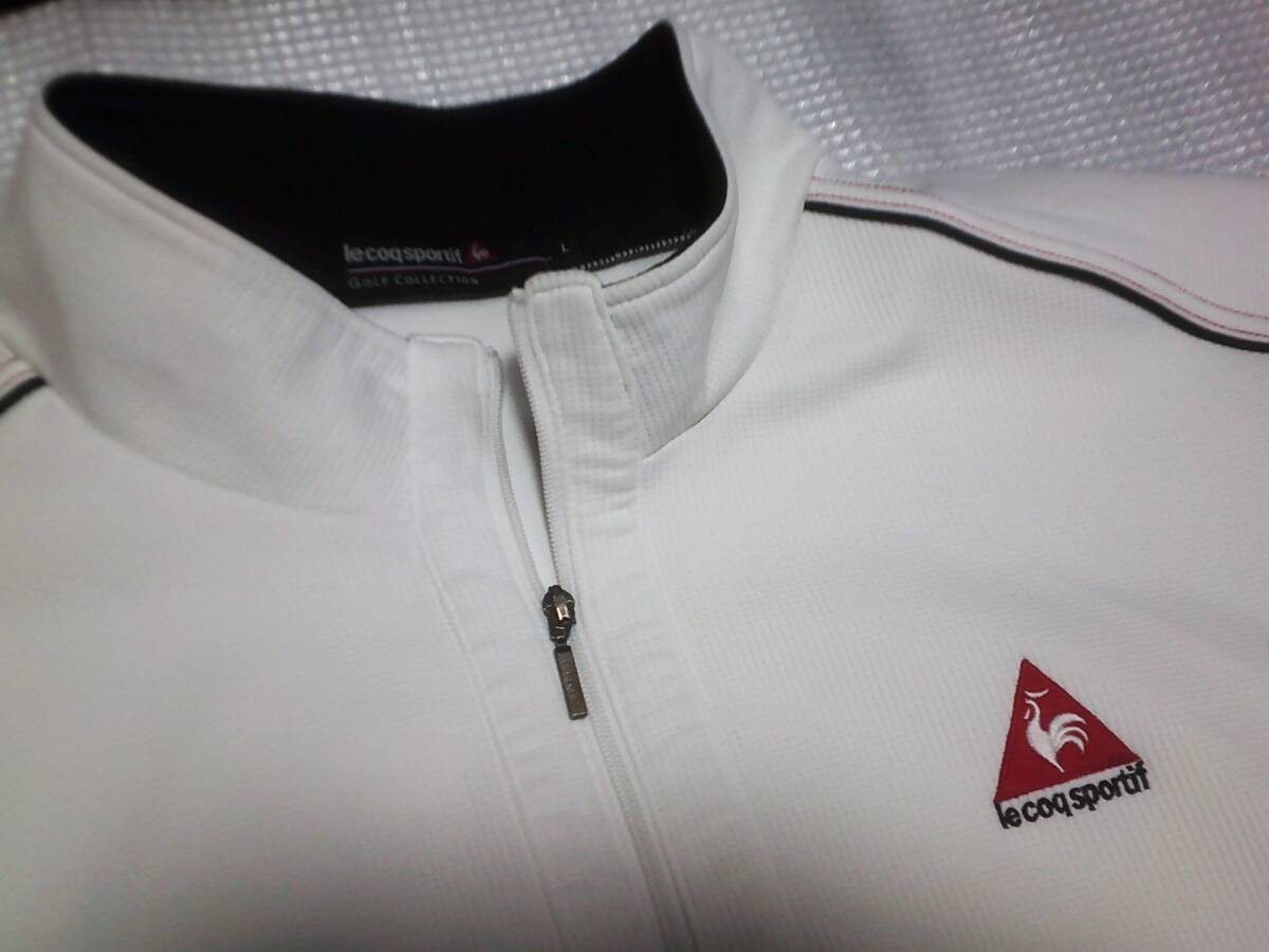 ルコックゴルフ 長袖ジップジャケット サイズL拍卖