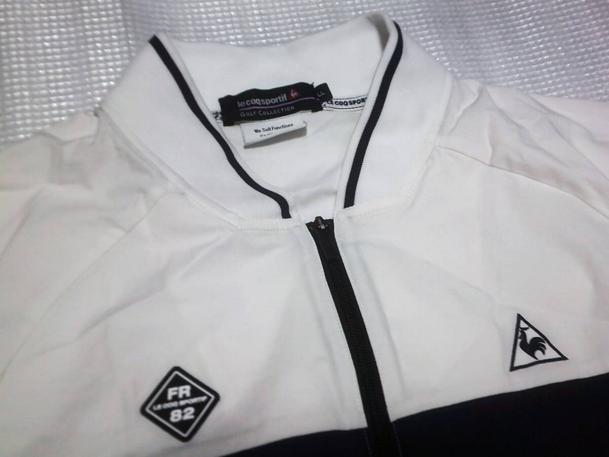 ルコックゴルフ 長袖ジャケット LL ホワイト拍卖