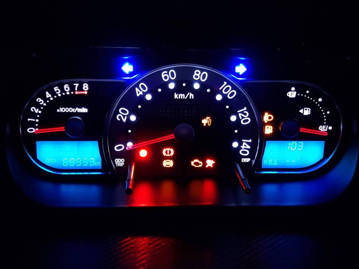 ★☆ミラココア L675S スピードメーター 持ち込みでのLED打ち替え加工作業B☆★拍卖