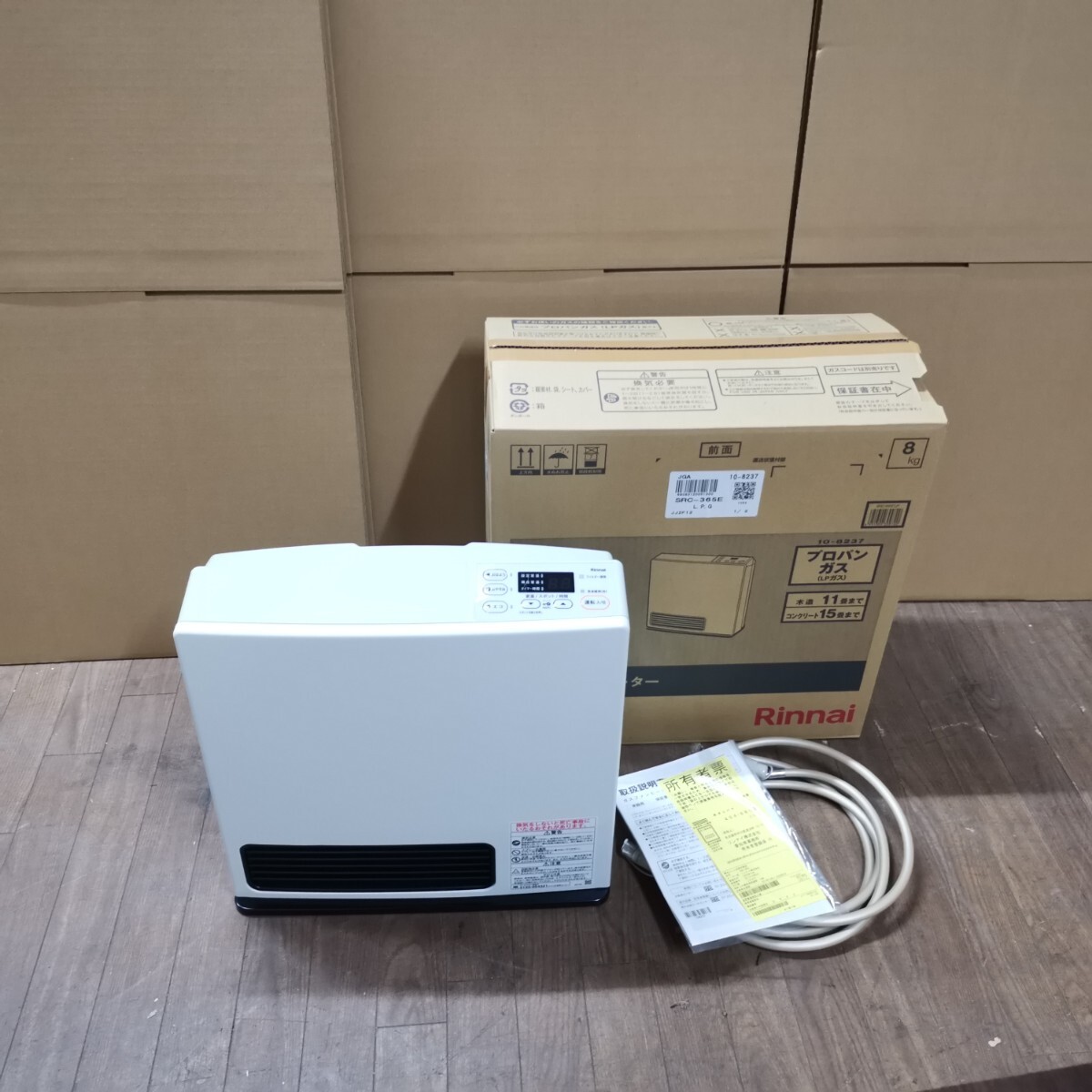 Rinnai SRC-365E ガスファンヒーター 元箱付き ジャンク扱い 0006拍卖