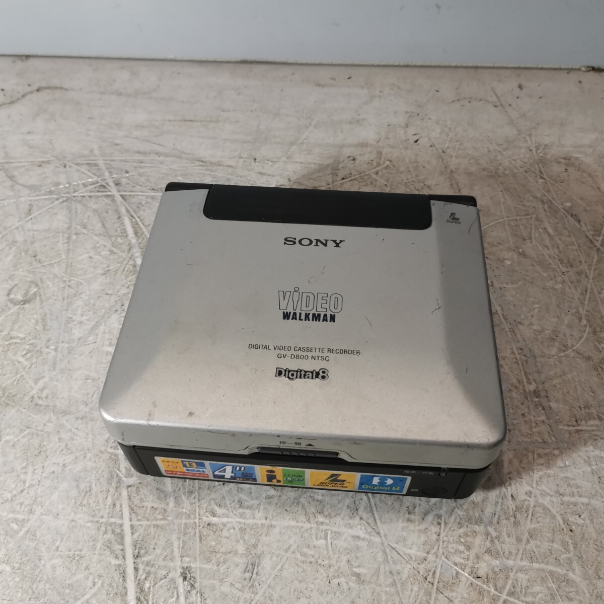 SONY GV-D800 ビデオカセットレコーダー ジャンク扱い拍卖