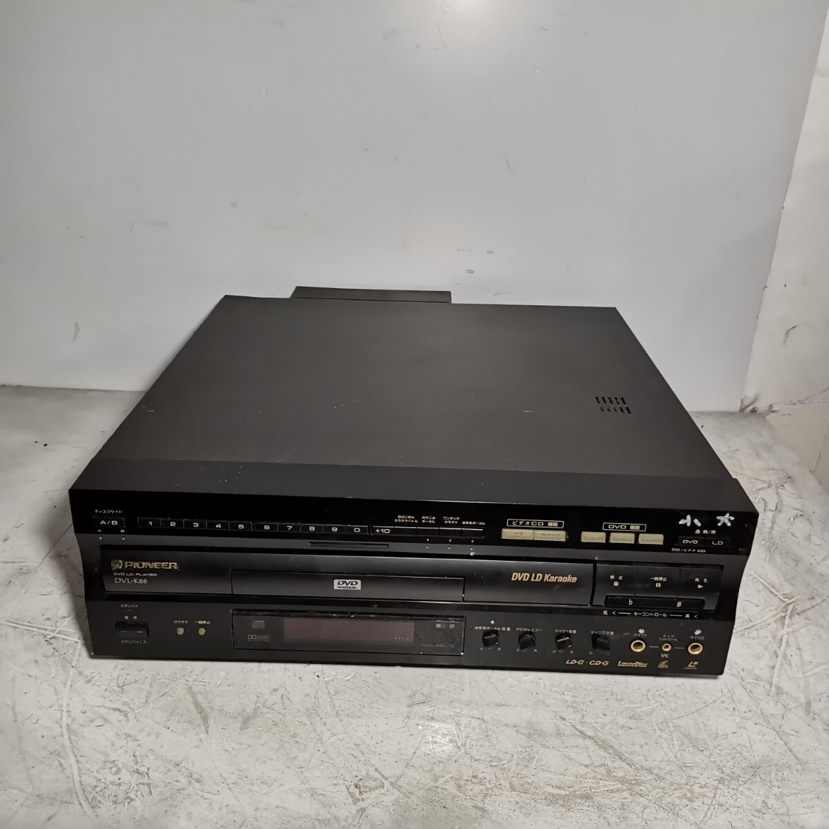 Pioneer DVL-K88 LDプレーヤー ジャンク 通電はしました拍卖