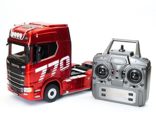 【ライセンスモデル】Huina 1501 1/18 2.4GHz 19Ch 4x4 RTR Scania(スカニア)770S トレーラーヘッド ラジコン ●トラクターヘッド拍卖