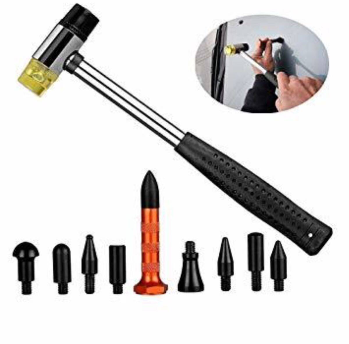 未使用品 新品 デントリペア ゴムハンマー コンビネーションハンマー 修復工具拍卖