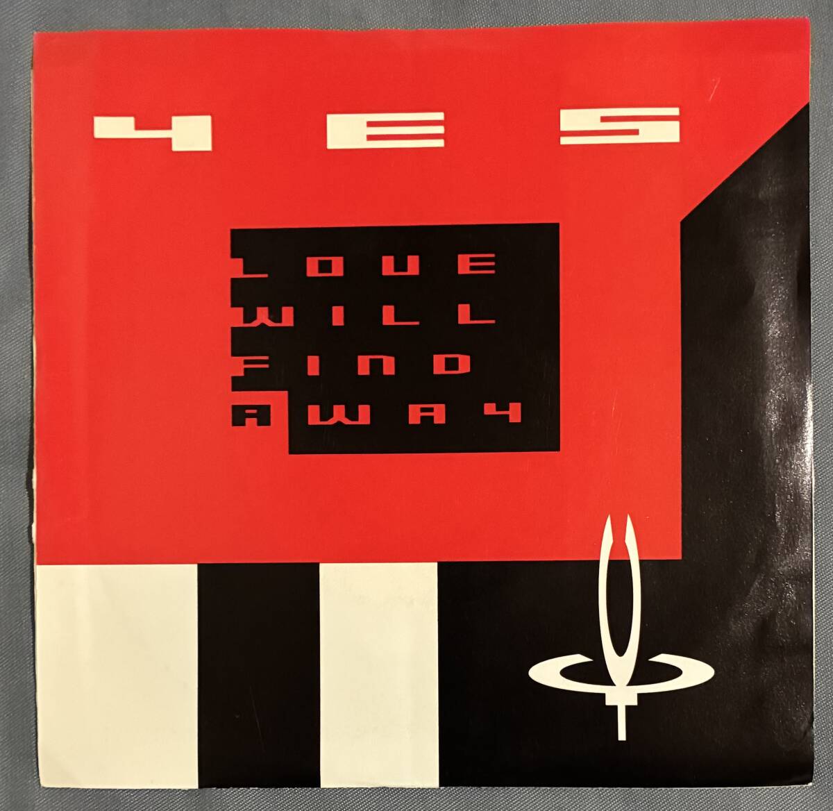 YES / Love will Find A Way 7"シングル 1987年 アメリカ盤拍卖