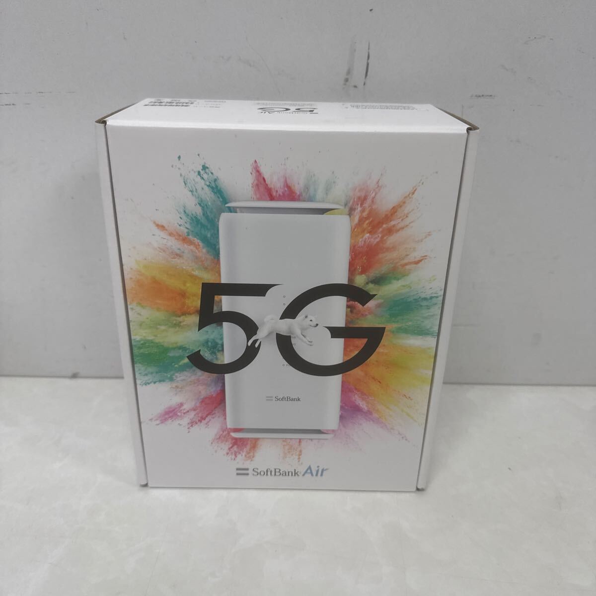 △ SoftBank 5G Air ソフトバンクエアー Wi-Fiルーター 無線LAN ホームルーター 未使用品 動作未確認 △拍卖