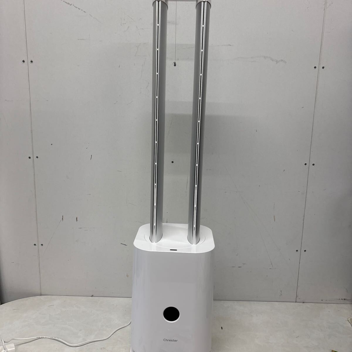 ★ Chrester クレスター ツインタワーファン ツインエアーファン サーキュレーター ホワイト 扇風機 中古品★拍卖
