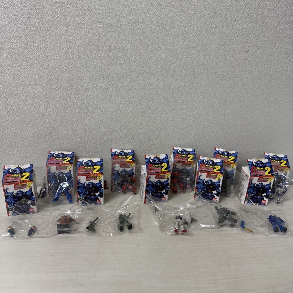 ● BANDAI ガンダムコレクション Vol.2 ミニ フィギュア ガンダム 11箱セット 美品 ●拍卖