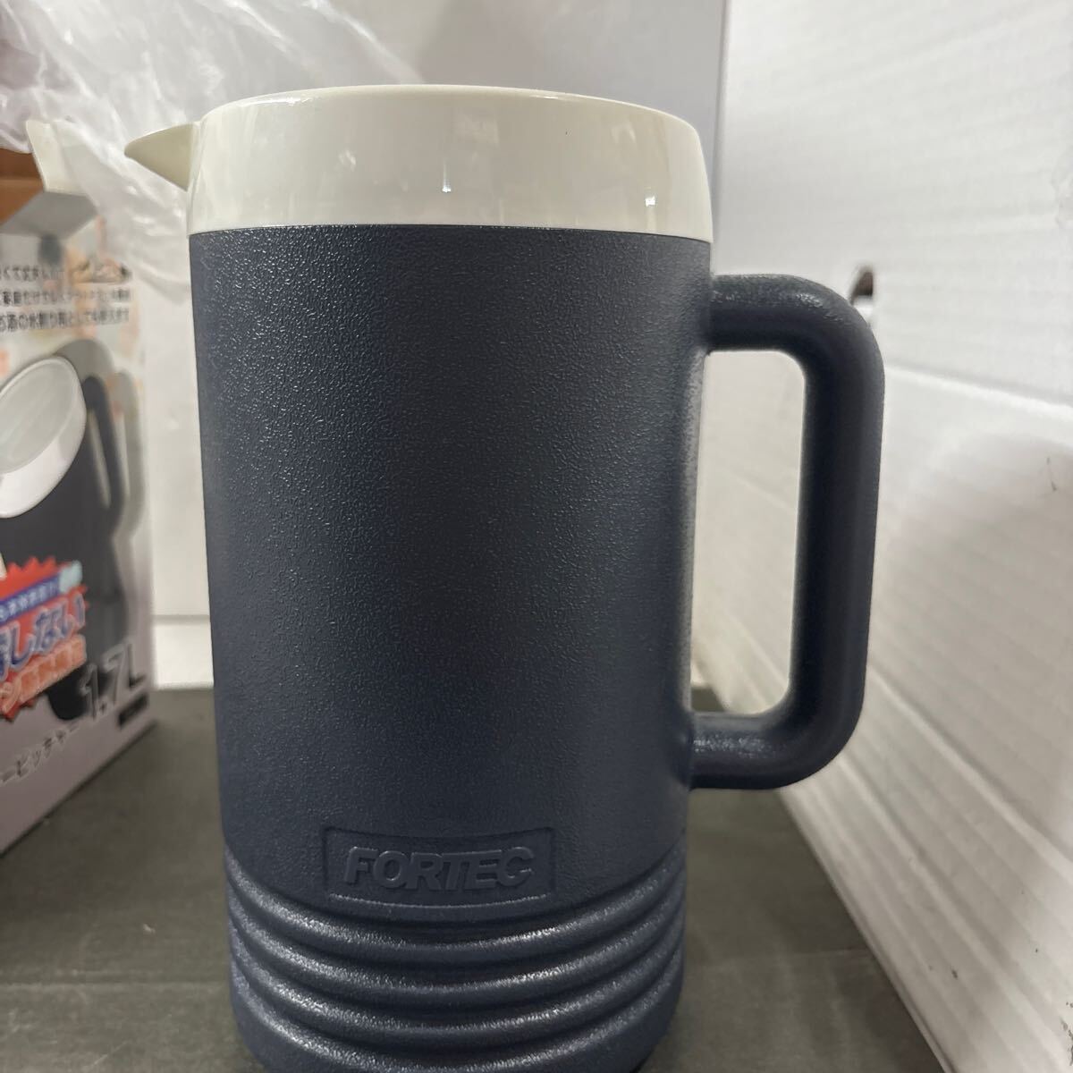 ★フォルテック ウォーターピッチャー お茶 保冷 キッチン用品 ポット 1.7L 未使用保管品★拍卖