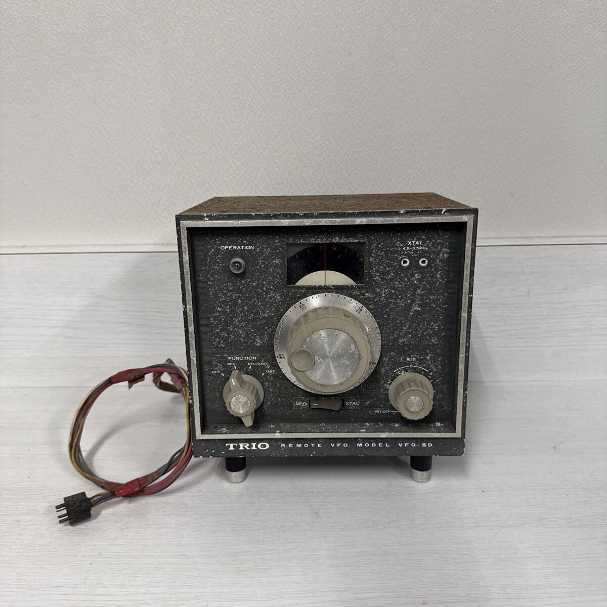 △ トリオ TRIO VFO-5D TX510 動作未確認の為ジャンク品 △拍卖