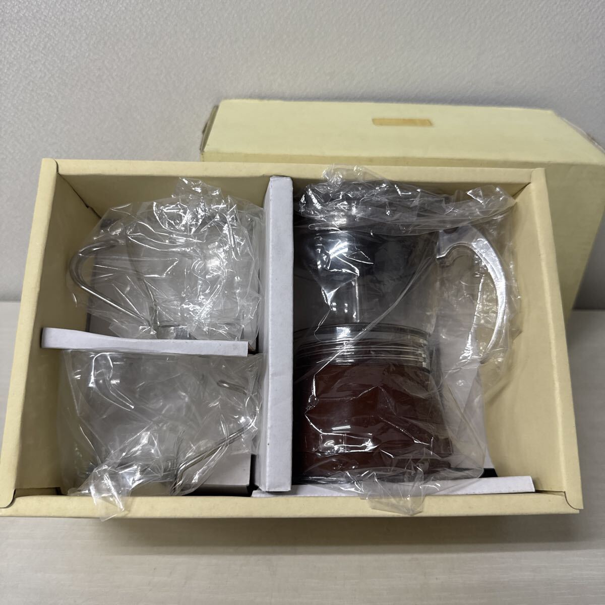 ● クイックレンジ コーヒーメーカー コーヒー ポット グラス 2客組 未使用品 ●拍卖