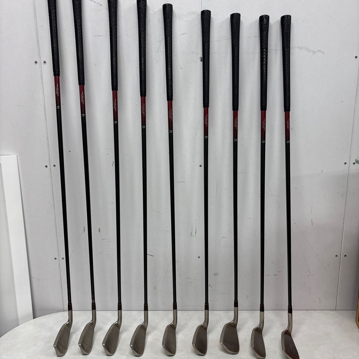 ★ ゴルフクラブ PRGR プロギア アイアンセット 4~9 AW P SW DATA725 M-40 中古品★拍卖