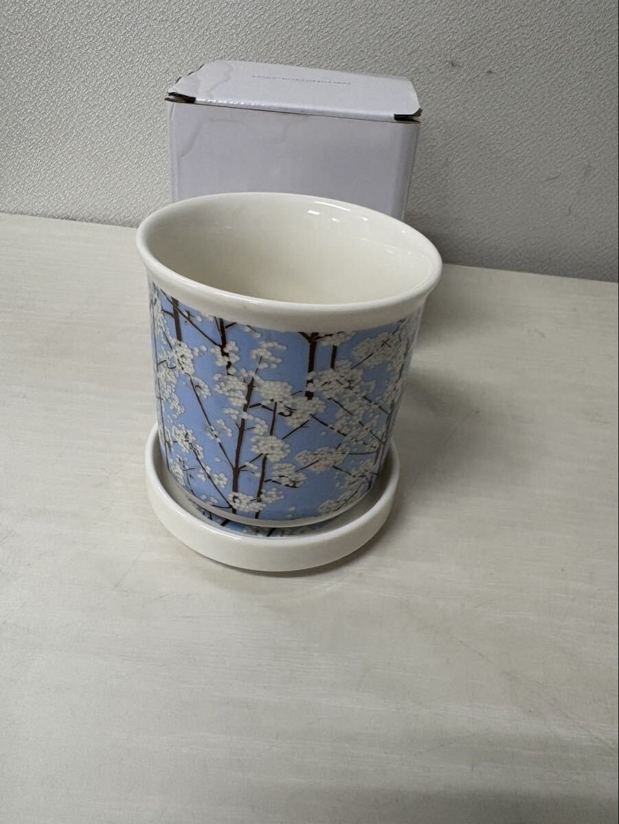 ★エミリーバーニンガム カップ&ソーサー マグカップ 花柄 陶器 未使用品★拍卖