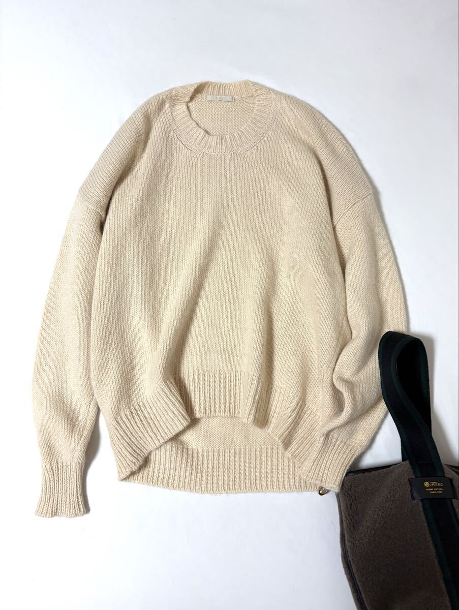 2023 プラージュ Plage ALPACA WOOL HENP アルパカ ウール ヘンプ ニット プルオーバー拍卖