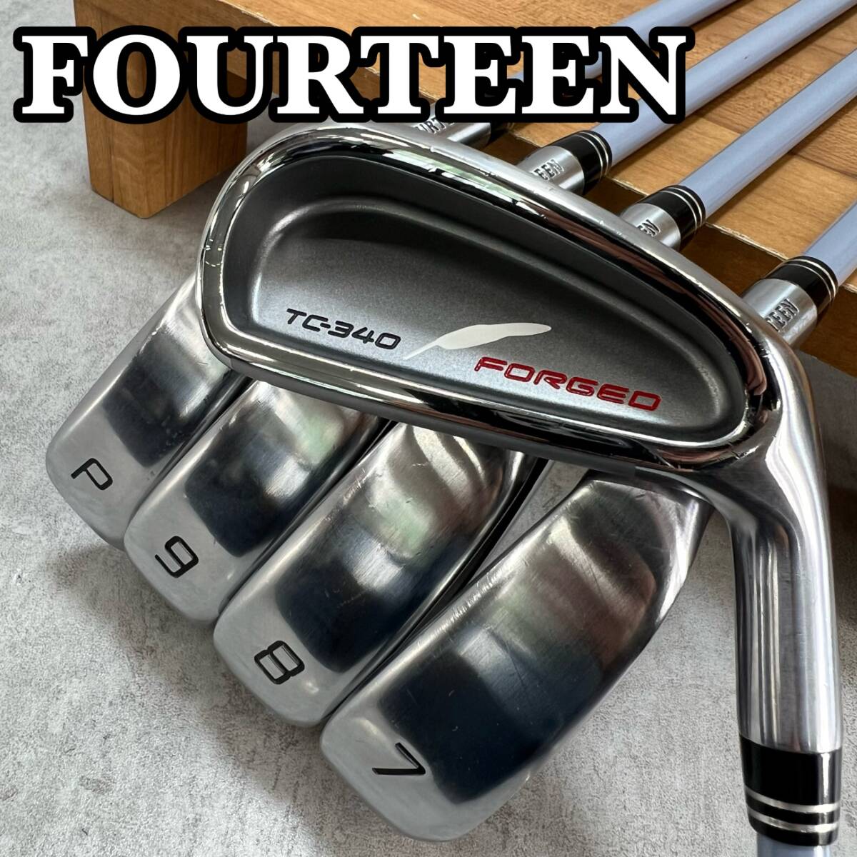 フォーティーン TC-340 レディースゴルフ アイアンセット 5本 L 右利き用 FOURTEEN拍卖
