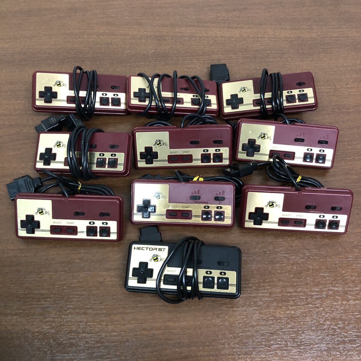 ジャンク ハドソン ファミコン ジョイカード 10個 ファミリーコンピュータ拍卖